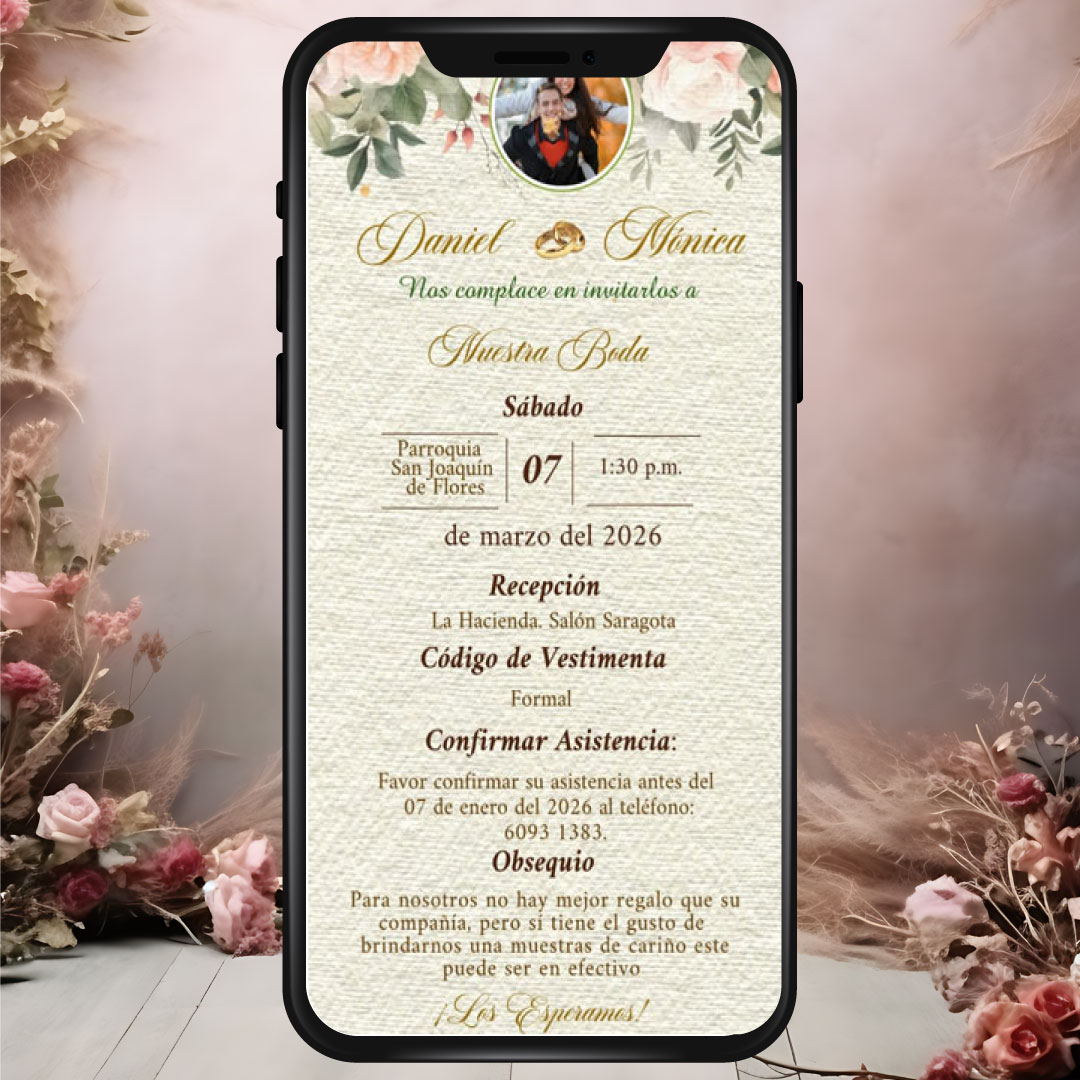 Invitacion LB Design