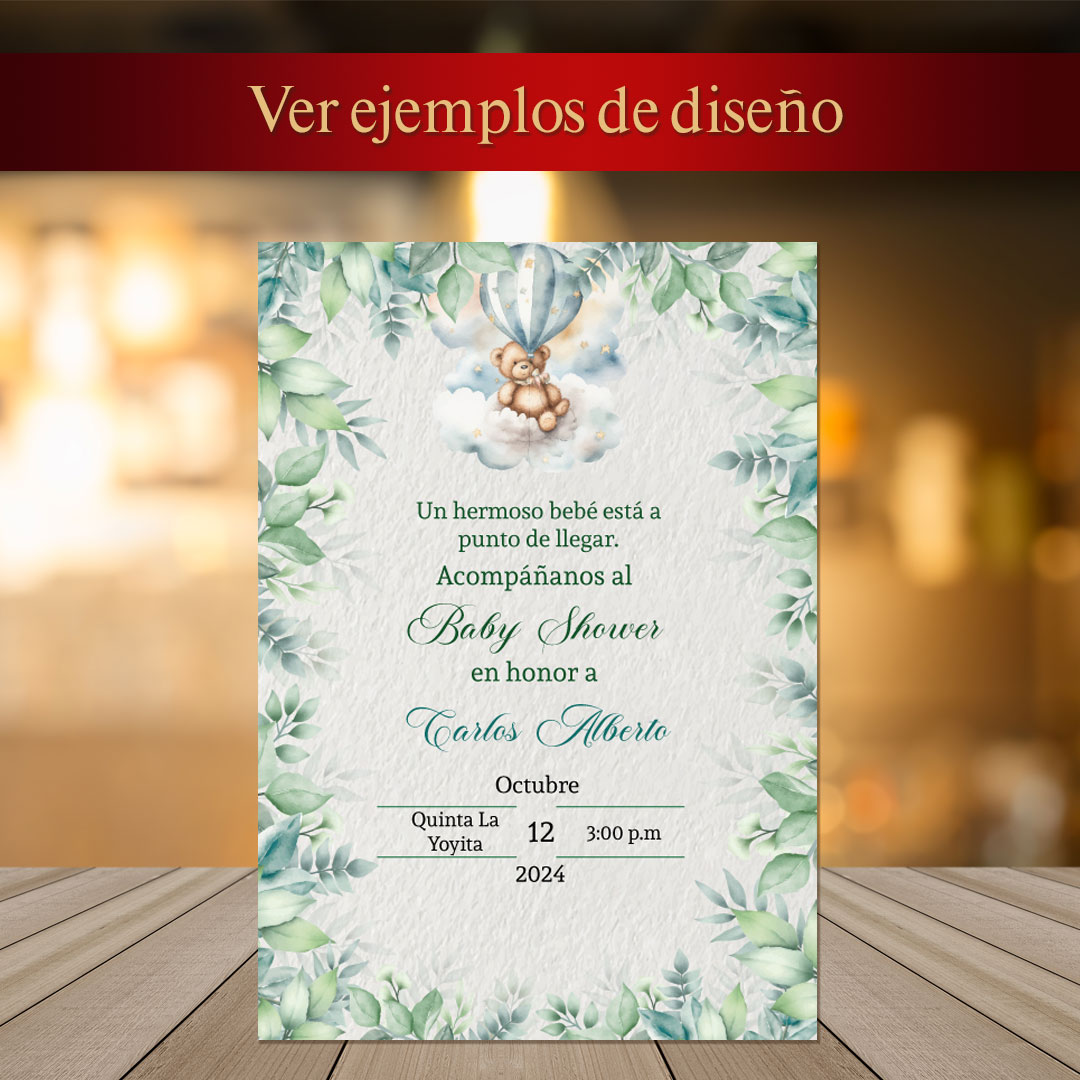 catalogo de invitaciones acrilicas colors