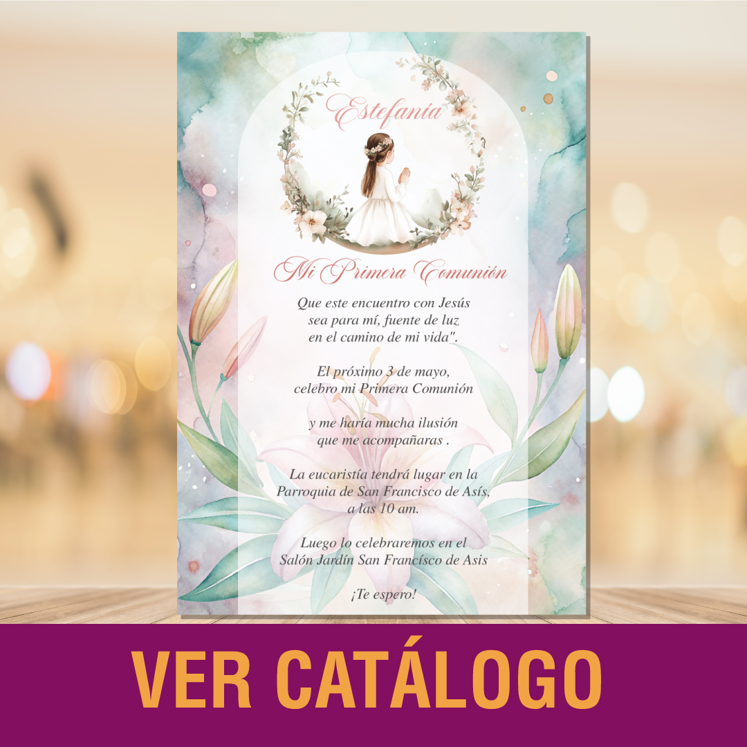 catalogo de invitaciones acrilicas colors