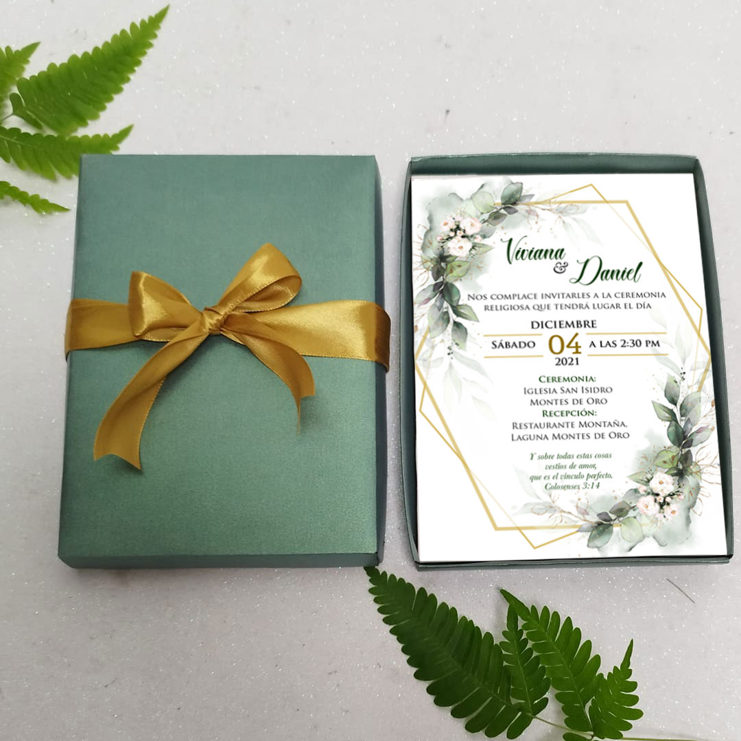 Invitación Lovely Box Prestige
